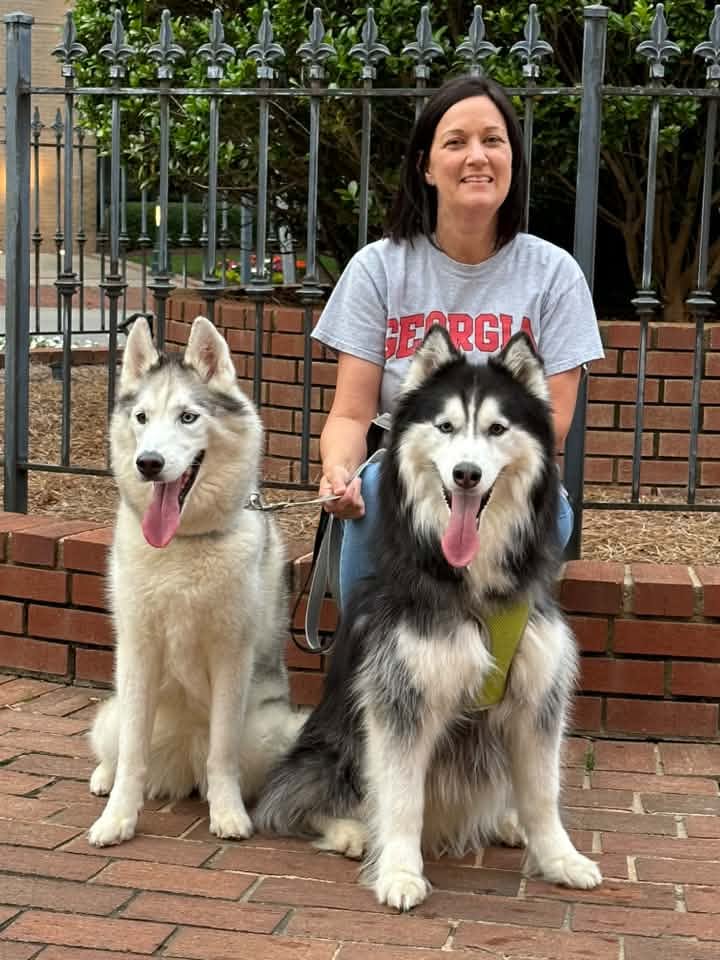 Ted and Ellie Armstrong, Swann Animal Clinic patients